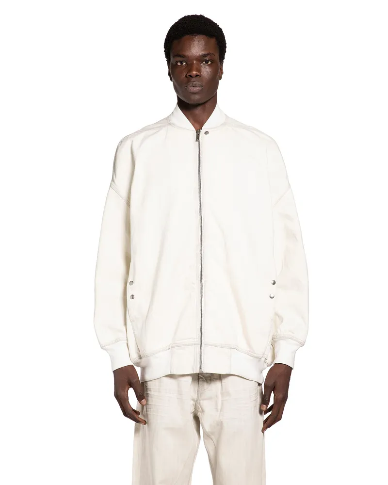 DRKSHDW by Rick Owens Temple Jumbo Flight in 13oz Denim White