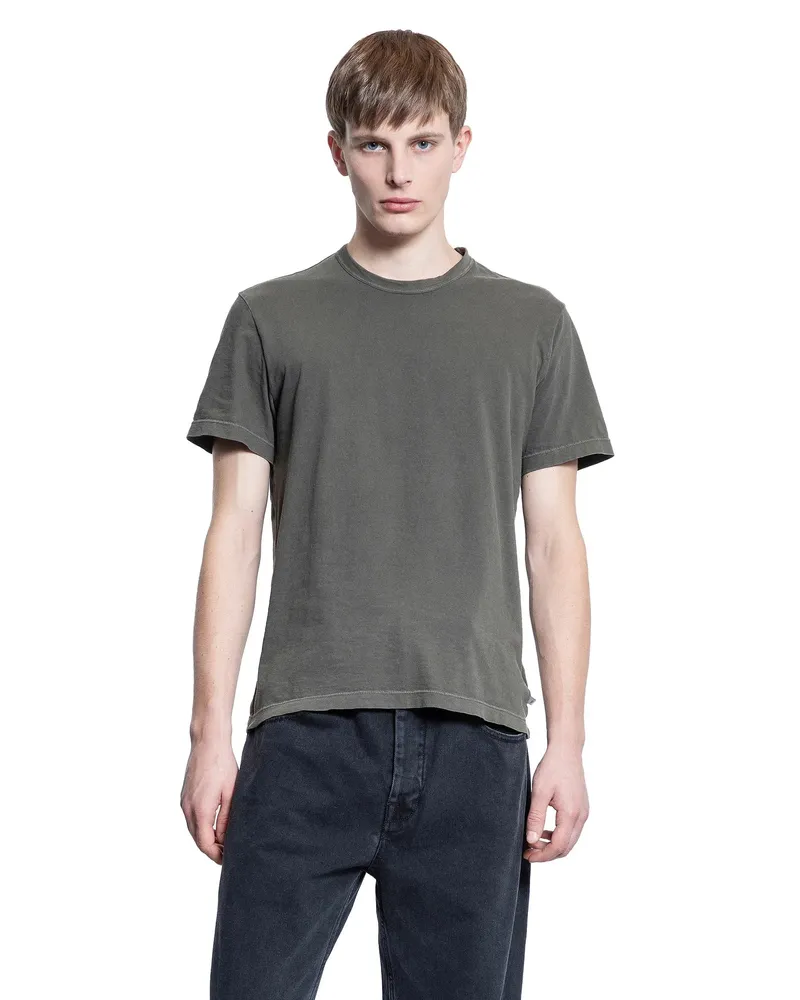 James Perse Short Sleeve Crewneck T-Shirt Green