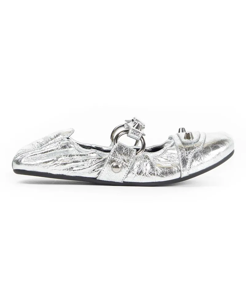 Balenciaga City Flats L005 Arena Silver