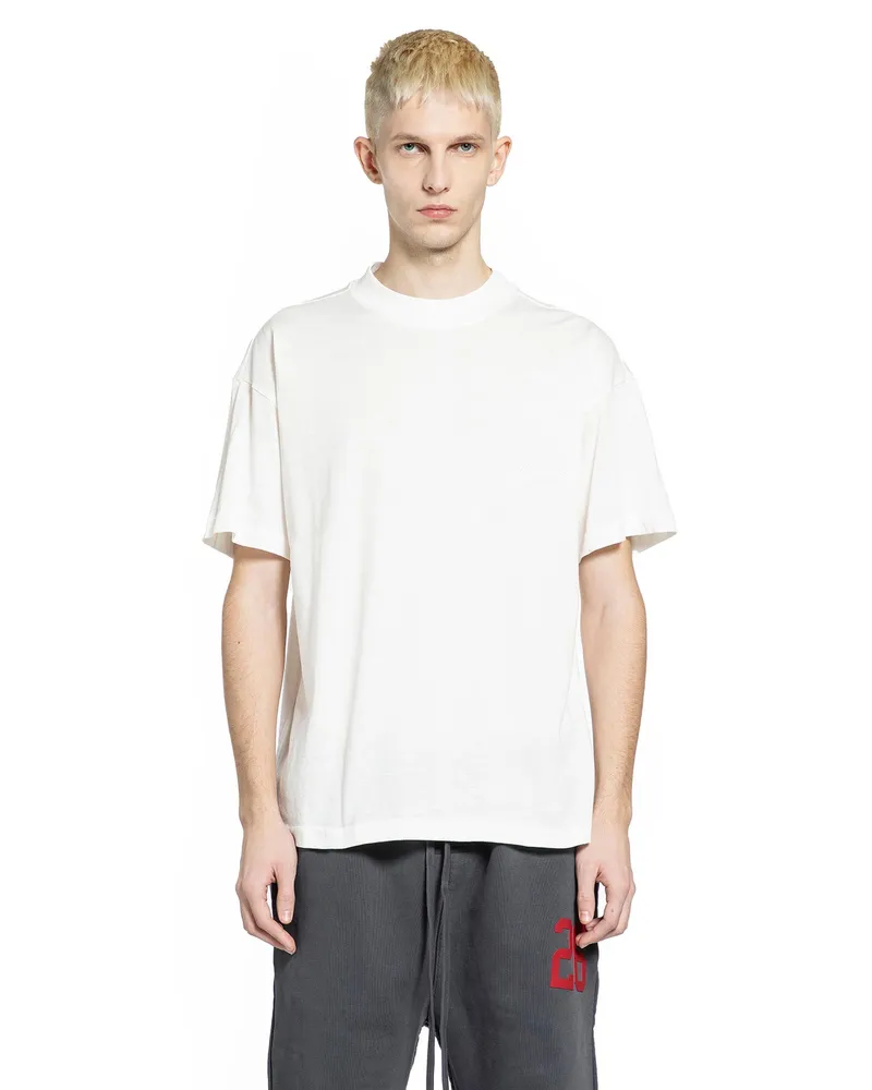 Fear of God Embroidered Classic Short Sleeve T-Shirt Off-white