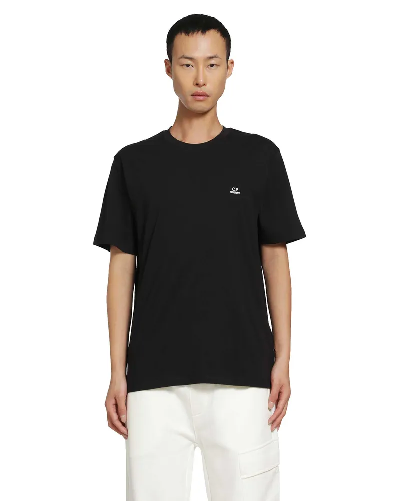 C.P. Company 30/1 Short Sleeve T-shirt Black