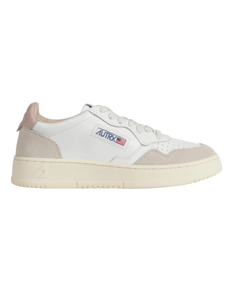 AUTRY Medalist Leather Sneakers White