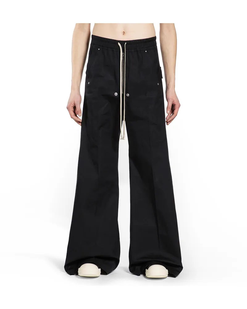 Rick Owens Temple Wide Bela Pants Black