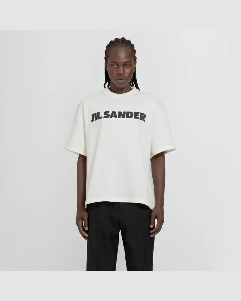 Jil Sander Logo t-shirt White