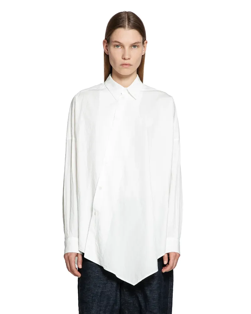 forme d'expression Oversized Decon Shirt White
