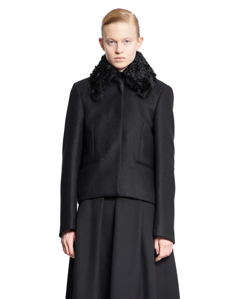 Totême WOMAN BLACK JACKETS Black