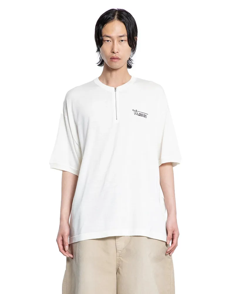 Visvim Superfine wool t-shirt Off-white
