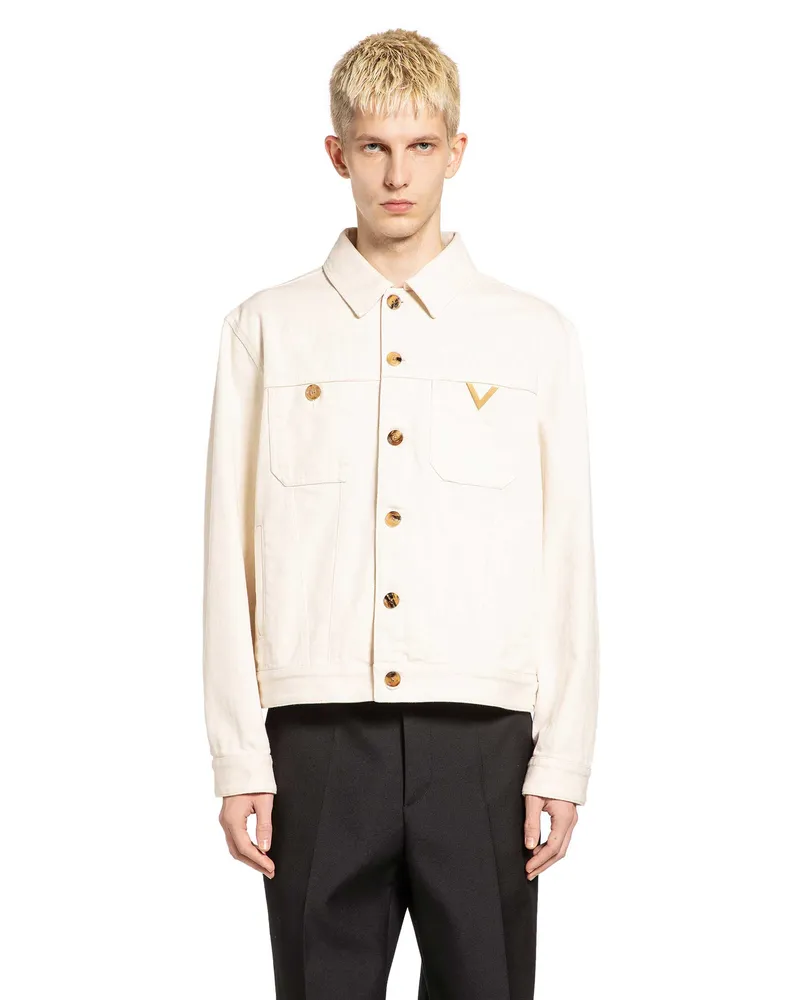 Valentino Garavani Denim Jacket Off-white