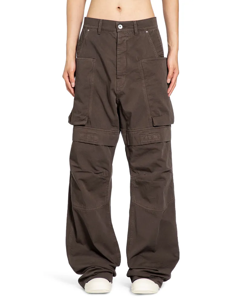 DRKSHDW by Rick Owens Stefan Cargo Pants Brown