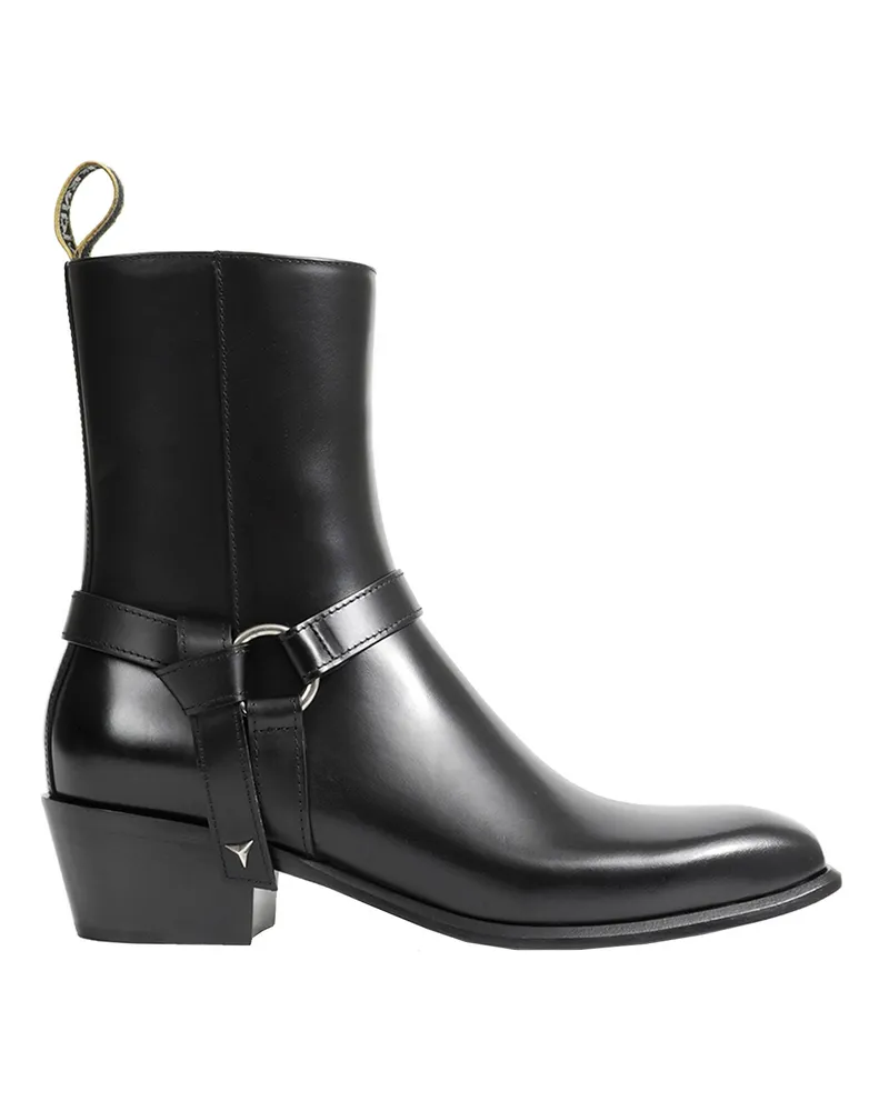 Fendi Double O Ankle Boots Black