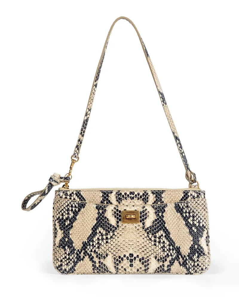 Balenciaga Rodeo Phone Pouch Beige