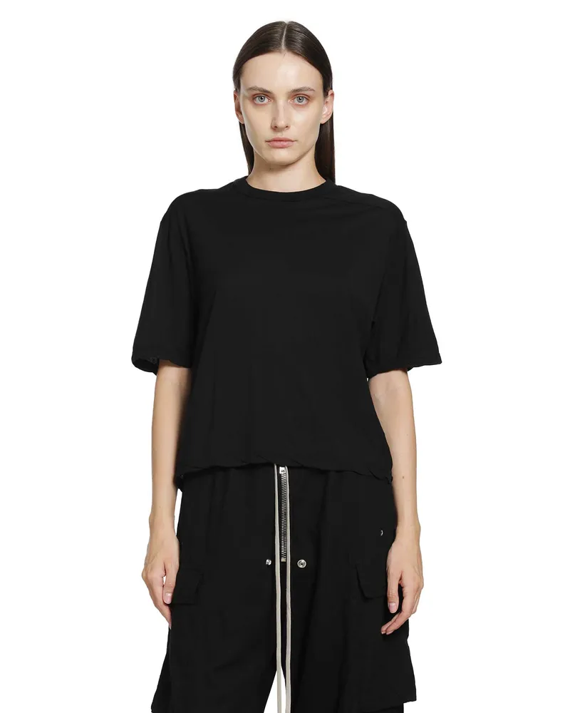 DRKSHDW by Rick Owens Tower Walrus Short Sleeve T-shirt Black
