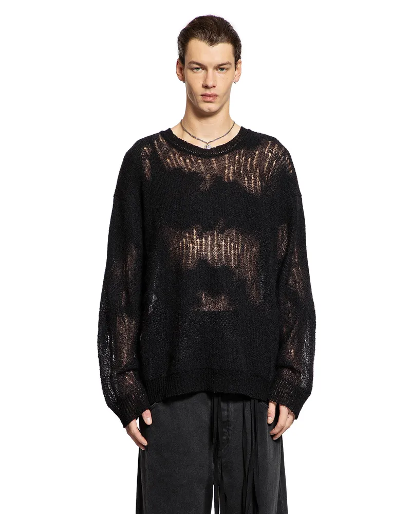 Ann Demeulemeester Kamillo Oversize Sweater Black