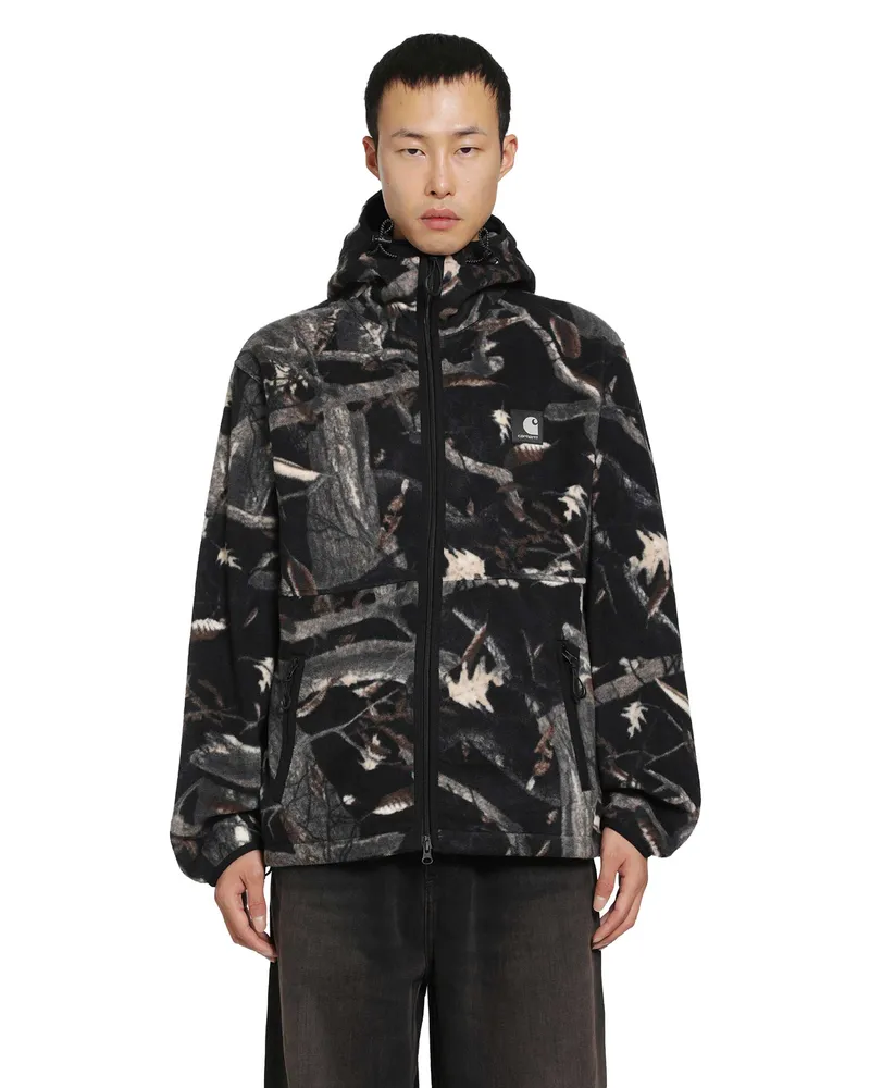 Carhartt WIP Blevin Liner ZIp-Up Hoodie Black
