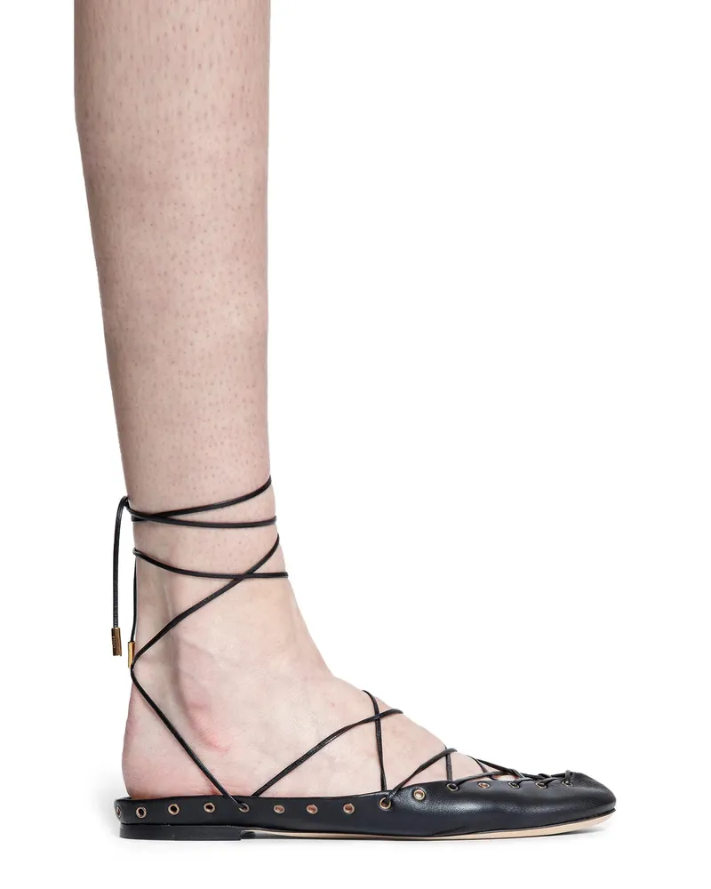 Chloé Ghillies Ballerinas Black