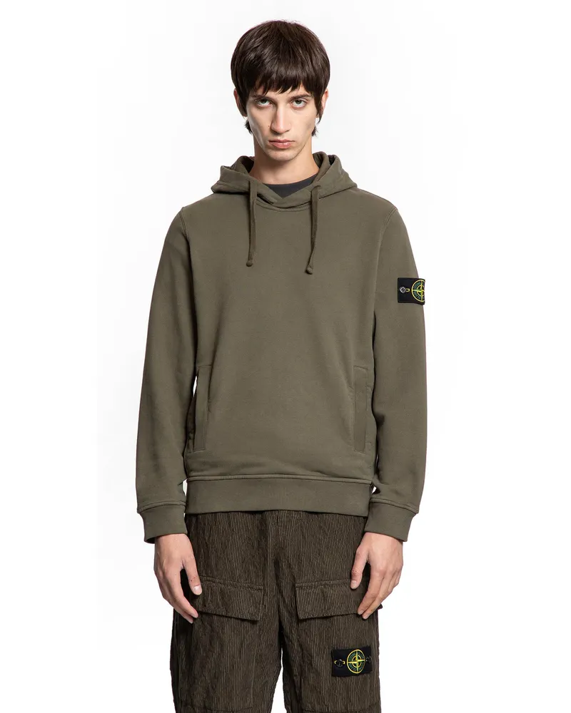 Stone Island MAN GREEN SWEATSHIRTS Green