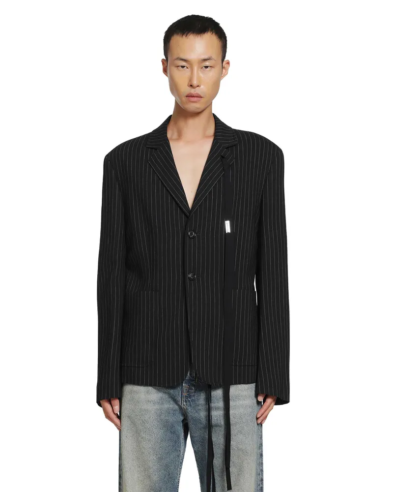 Ann Demeulemeester Rami Deconstructed Blazer Black
