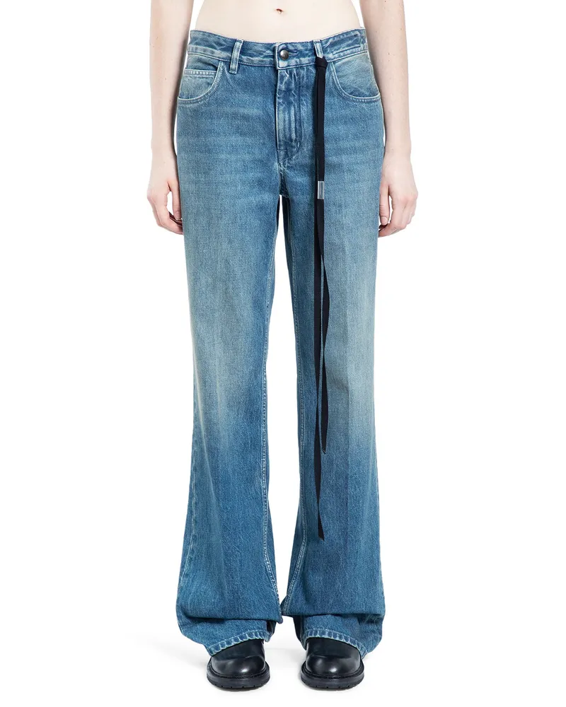 Ann Demeulemeester Vive 5 Pocket Jeans Blue