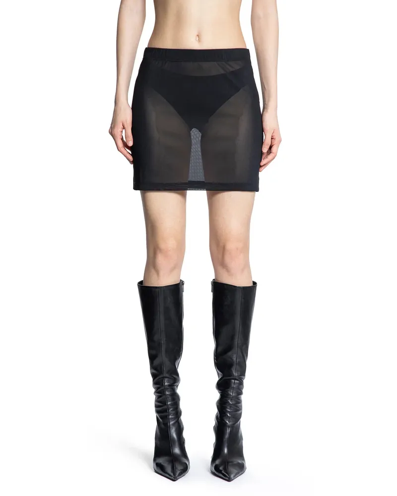 44 LABEL GROUP Classic Mini Skirt Black