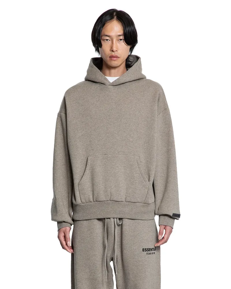 Fear of God Classic Fit Fleece Hoodie Grey