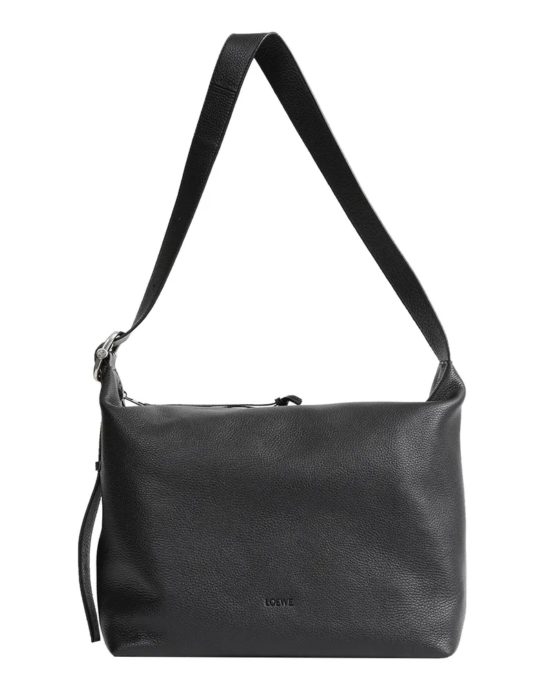 Loewe Large Loop Hobo Bag Black