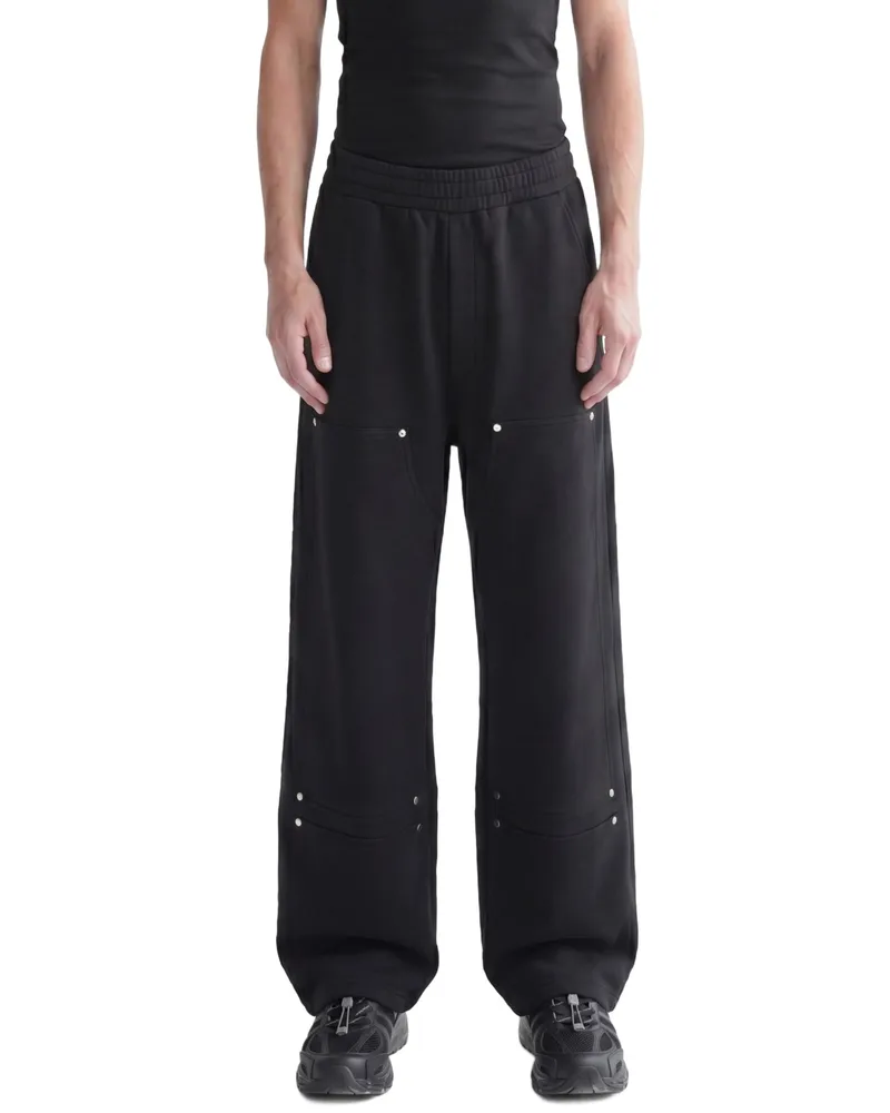 44 LABEL GROUP Rivets Pants Black