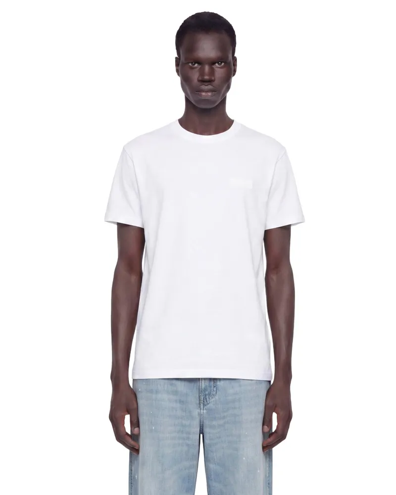 Givenchy Logo Patch Crewneck T-Shirt White