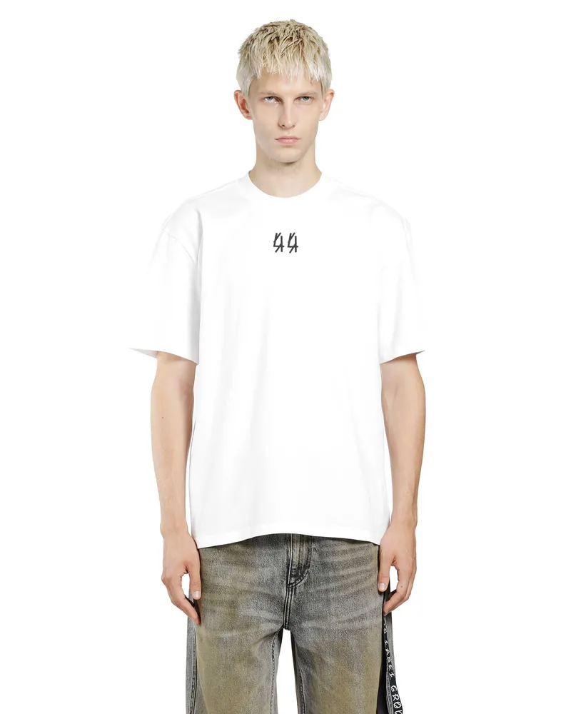 44 LABEL GROUP 44 Classic Tee White