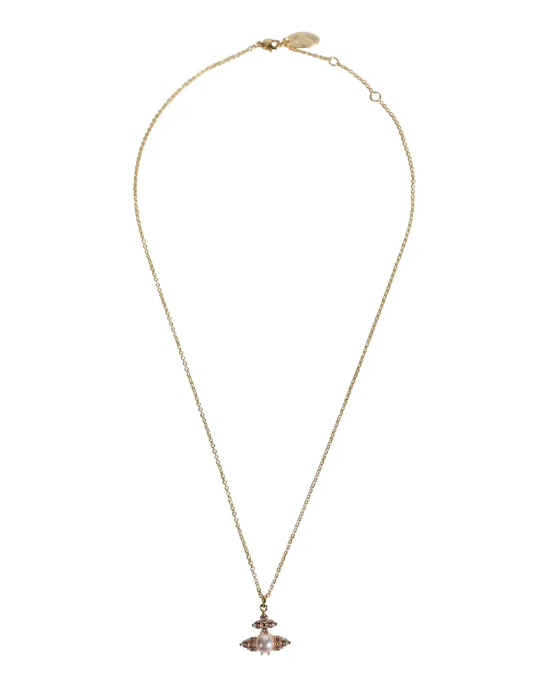 Vivienne Westwood Fedora Pendant Necklace Gold