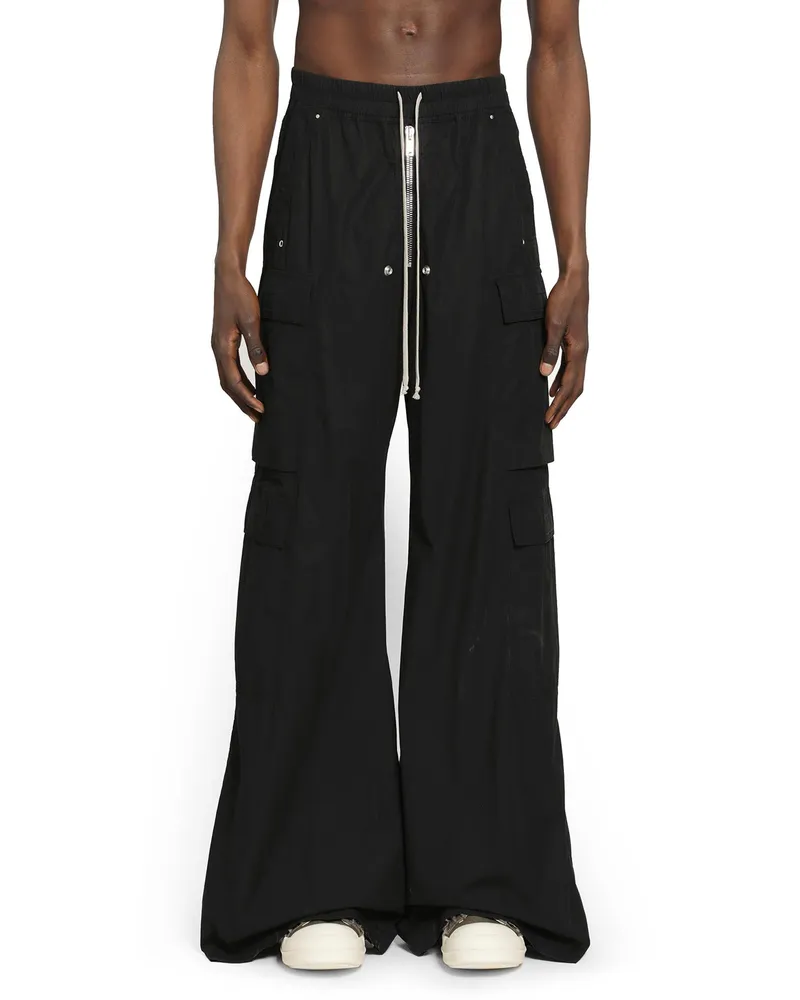 DRKSHDW by Rick Owens Temple Double Cargo Jumbo Belas Black