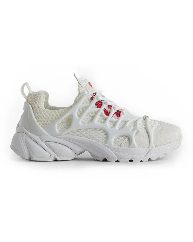 44 LABEL GROUP Tech Nylon Low Sneakers White