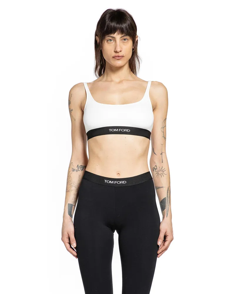 Tom Ford Modal Signature Bralette White