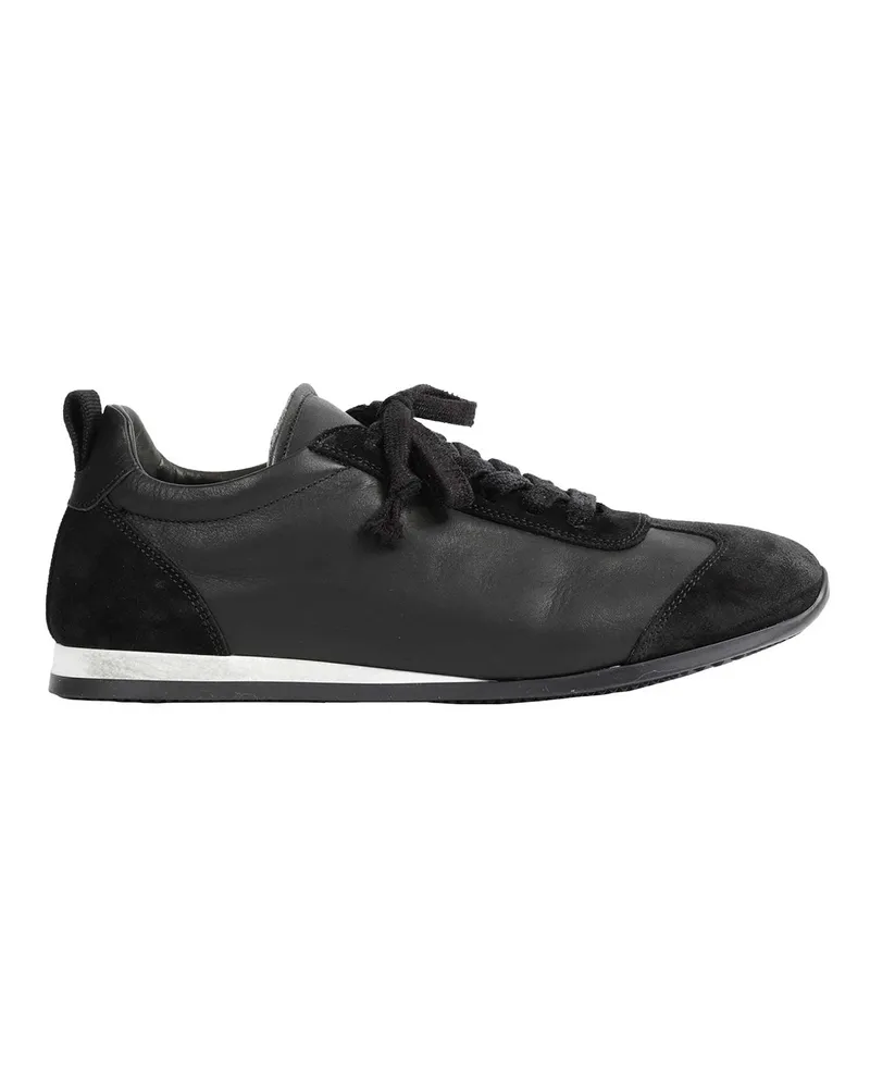 Uma Wang Leather Sneakers Black