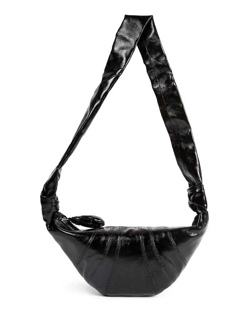 Christophe Lemaire Small Croissaint Bag Black
