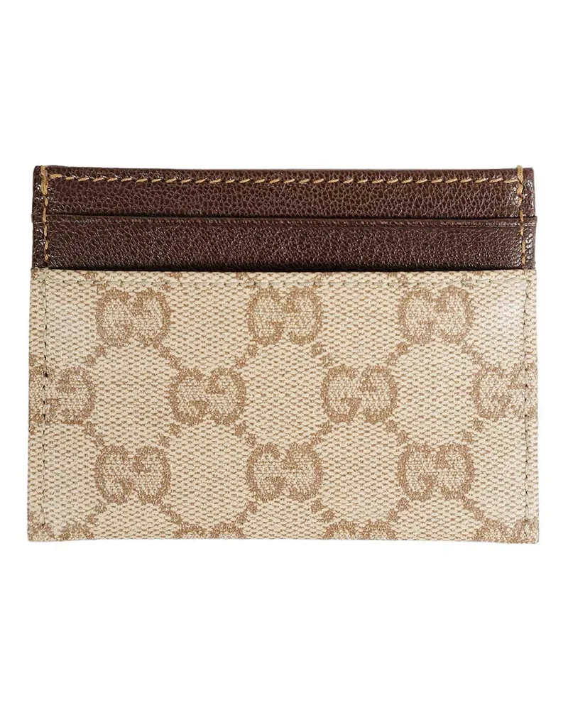 Gucci Essence Classic Card Case Beige