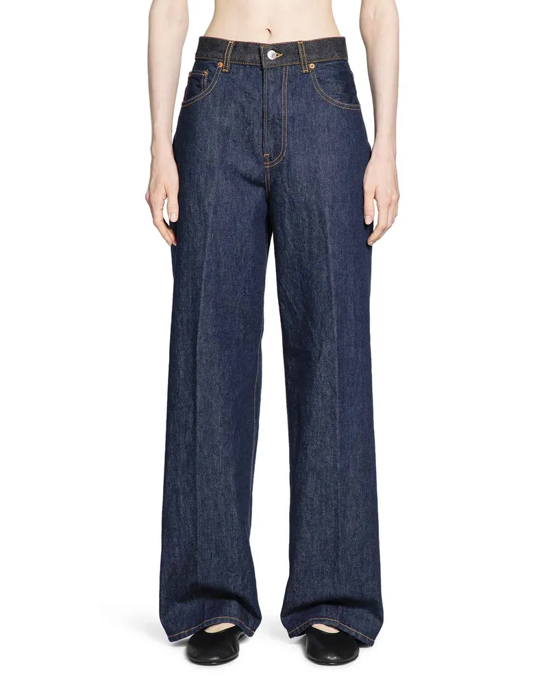 6397 Wide Leg Jeans Blue