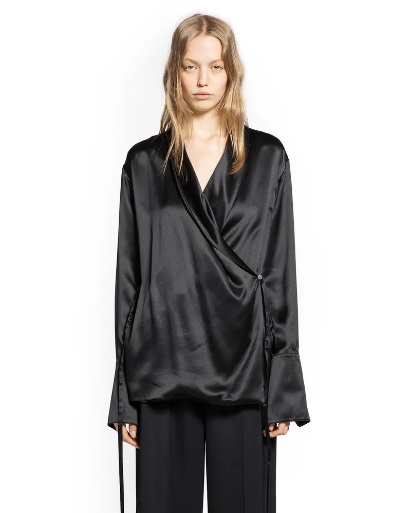 The Row Eivie Blouse Black