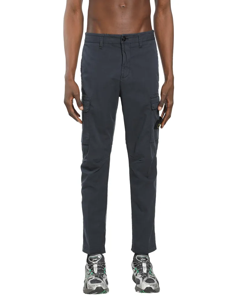 Stone Island 3100032 Cargo Trousers Blue