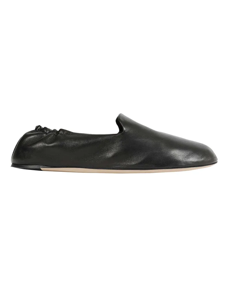 The Row Casa Slippers Black