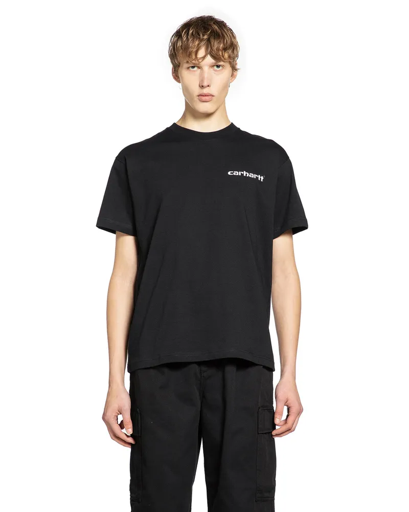 Carhartt WIP S/S Archive Script T-Shirt Black