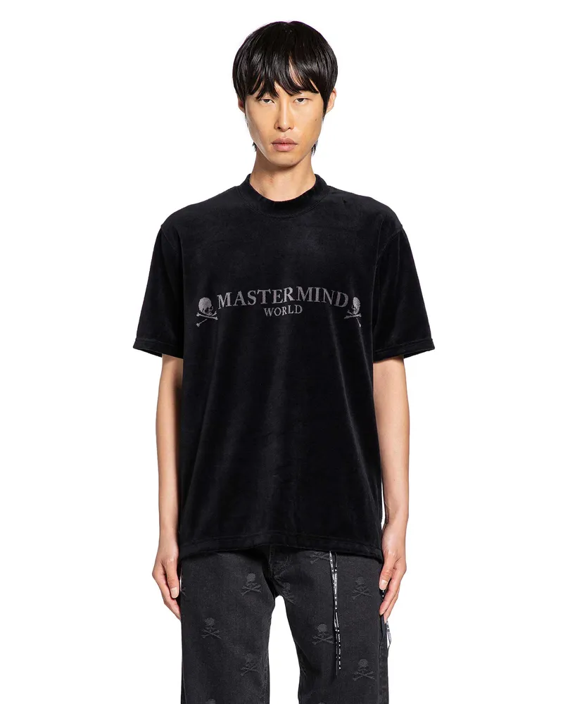 Mastermind World T-Shirt in Cotton Jersey Black