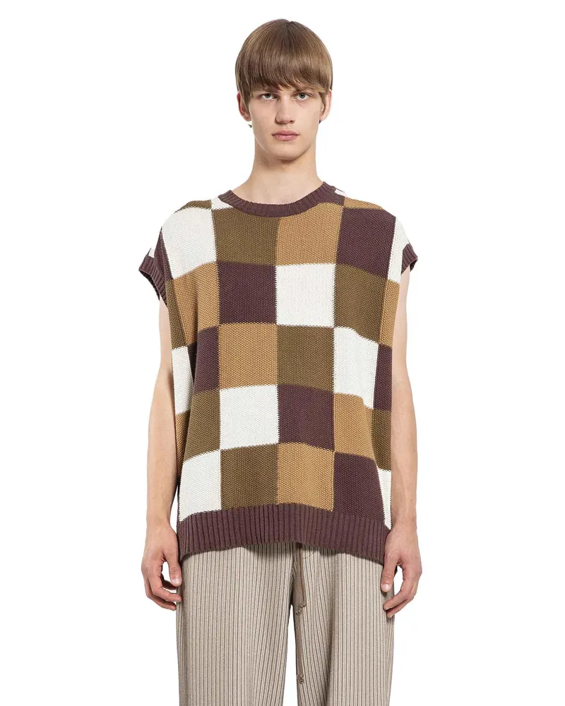 Song For The Mute MAN MULTICOLOR VESTS Multicolor