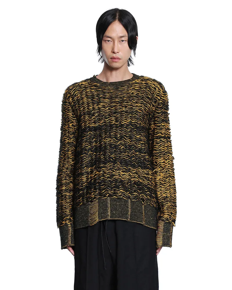 Maison Margiela Tramato '' Knit Sweater Yellow