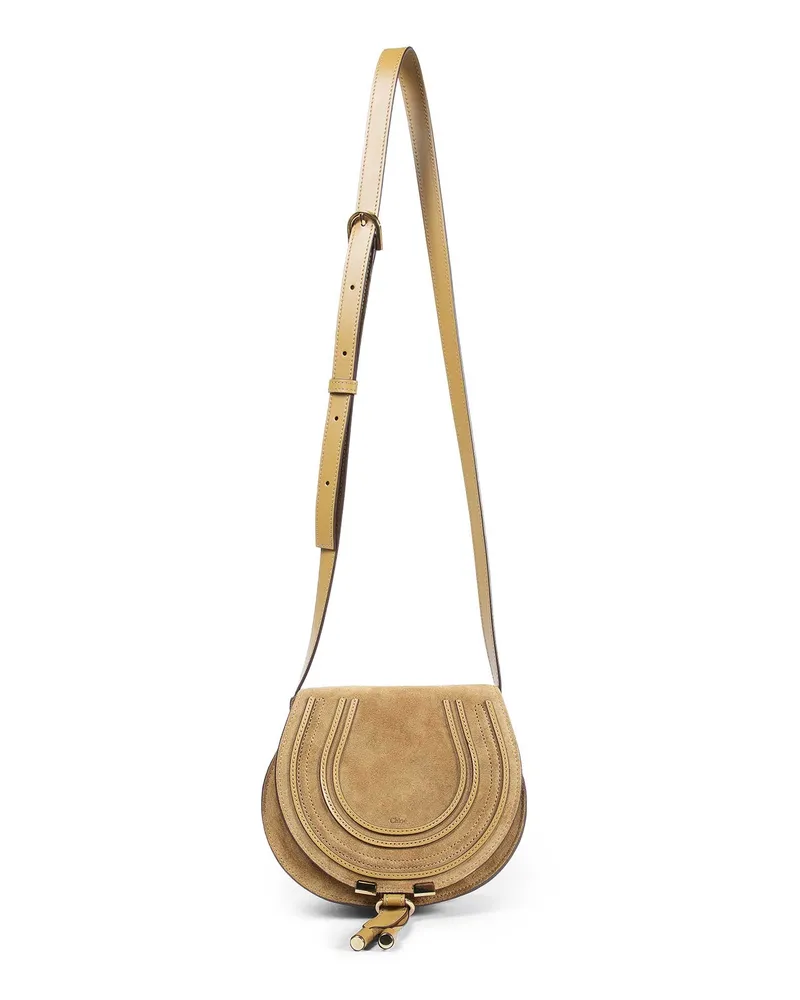 Chloé Small Marcie Saddle Bag Green