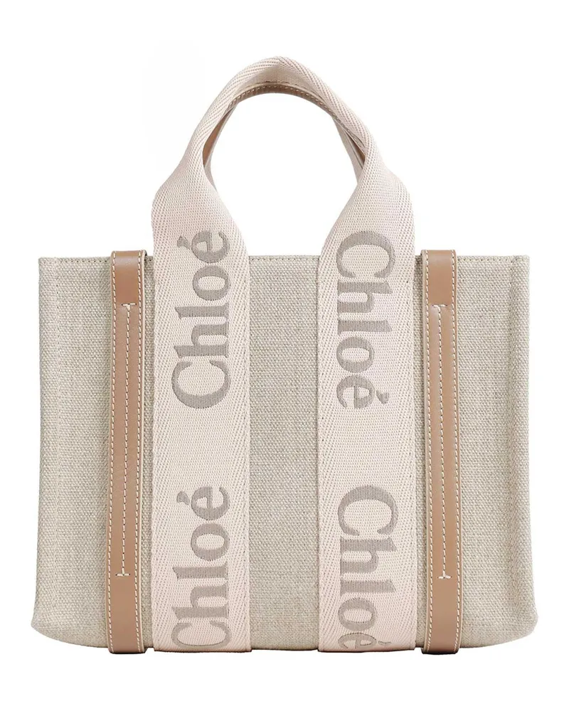 Chloé Woody Tote bag Beige