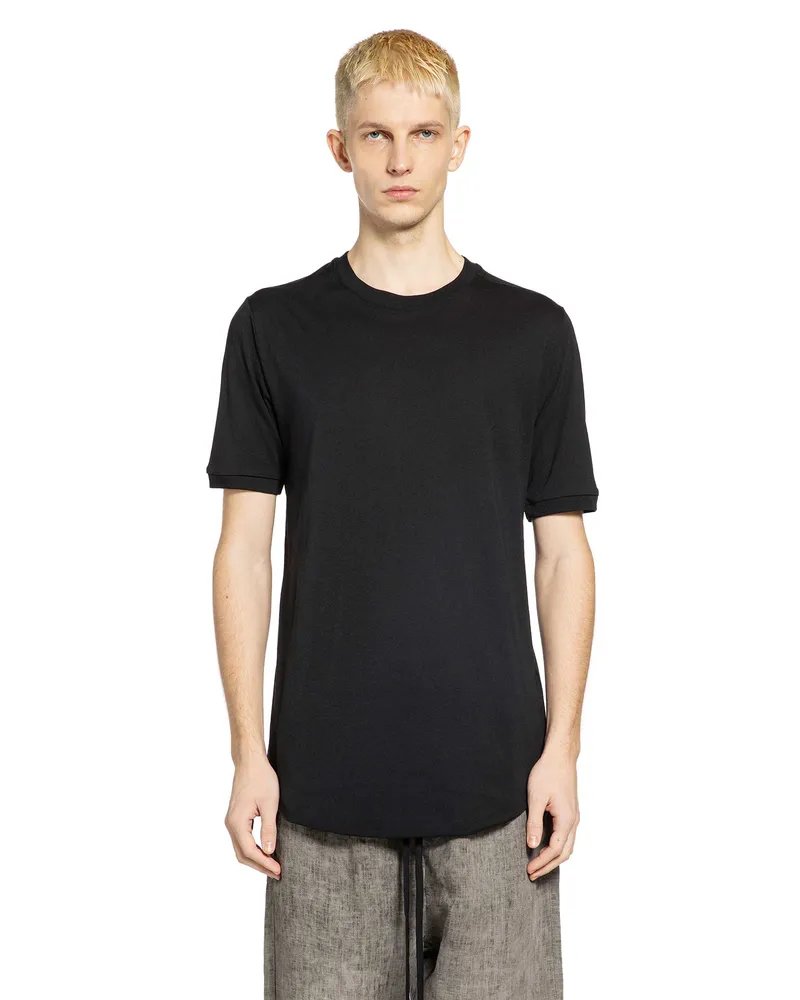 THOM KROM Cotton Modal Jersey T-Shirt Black