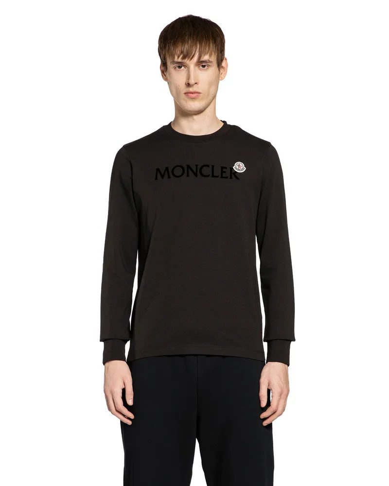 Moncler LS T-Shirt Black