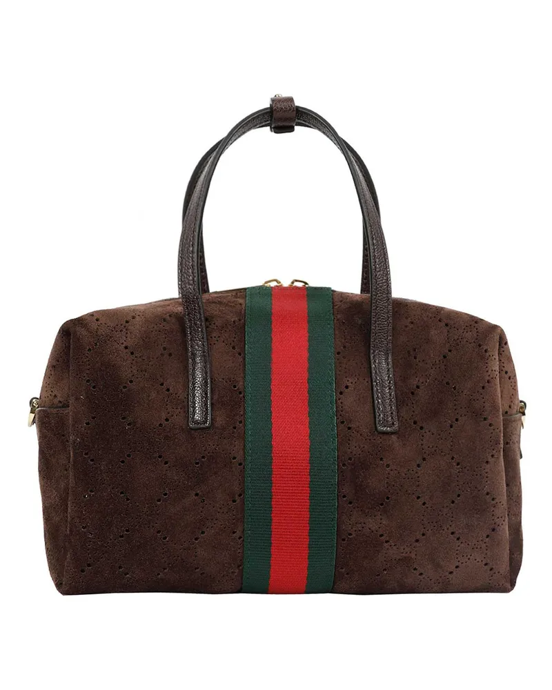 Gucci Small Boston Bag Brown