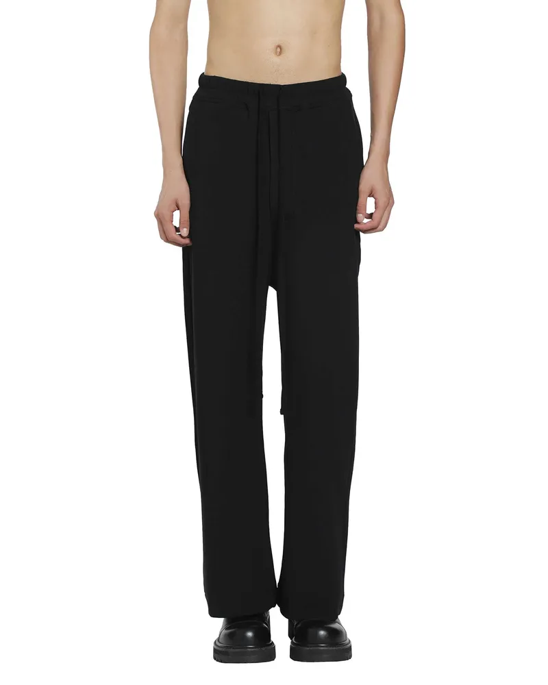 THOM KROM Wide Leg Trousers Black