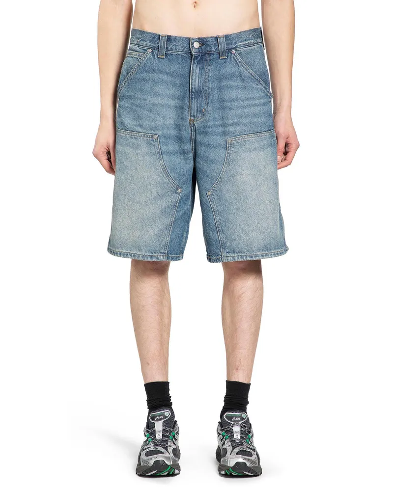 Carhartt WIP OG Aden Double Knee Shorts Blue